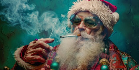 His image is of a nice attractive bewildered gray-haired top director manager thinking over a tree and dark concrete wall backdrop.