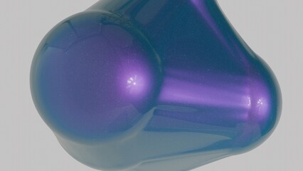 Soft Glowing Spheres Cluster with Gentle Reflections