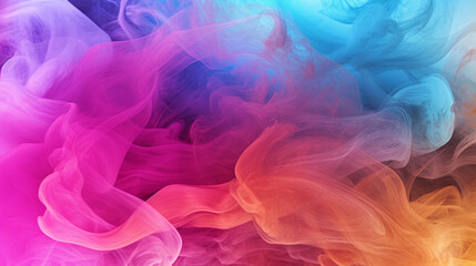 Obraz premium rainbow smoke background