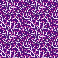 Cartoon autumn seamless mushrooms pattern for wrapping paper and fabrics