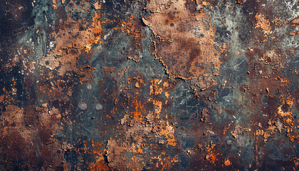 Grunge old rusty black metal wall sheet texture background wallpaper. Backdrop, abstract, tattered, artistic pattern, rust material, distressed, detailed composition