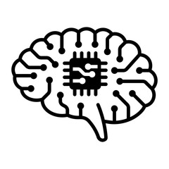 endovascular, and intracortical microelectrode vector design, Artificial general intelligence symbol, Natural Language Processing sign, Machine Deep Human Brain computer machine interface concept