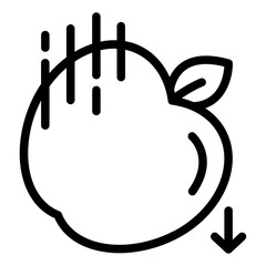 Gravity Falling Apple icon