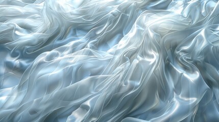 Obraz premium Illustrate a torn plastic wrap with a soft matte finish