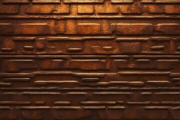 Background with a 3D effect and a rusty metallic look