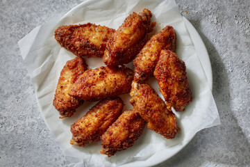 baked crispy chicken wings