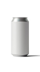 Obraz premium Blank Soda Can Mock-Up with Minimalist Packaging | Isolated on White Background | Isolated on Transparent & White Background | PNG File with Transparency