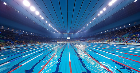 Olympic swimming stadium