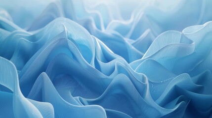 Obraz premium Soft curves and smooth gradients showcase the fluid movement and balance of the converging forces at high energies.