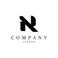 Minimal Initial N Letter Logo, Modern And Luxury Design Icon Vector Template Element