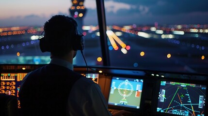 Air Traffic Management Systems: Enhance air traffic control with AI and advanced software.
