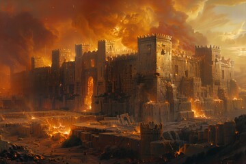 Jericho's Iconic Wall Collapse