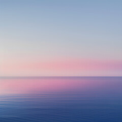 Serene Gradient: A Calming Transition from Deep Blue to Soft Pink, Evoking Twilight Tranquility and Elegance