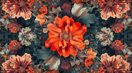 Attractive digital pattern for fabric design and printing