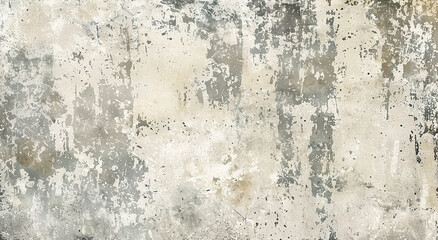 Fototapeta premium Grunge abstract pale cream old wall texture background wallpaper. Backdrop, abstract, tattered, artistic pattern, rough material, distressed, detailed composition