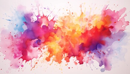 abstract colorful background with smoke, watercolor