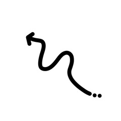 Curved Arrow Pointing Right