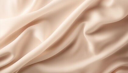 Obraz premium ivory beige silk fabric background