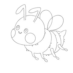 cartoon bee