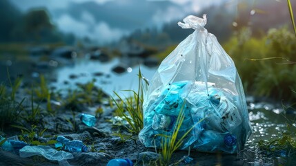 disposable plastic bag, waste, recycling, environmental issues