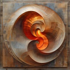 Fototapeta premium String Art, Historical Development, Develop a project that preserves historical significance., Isomatric View