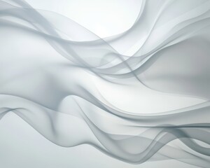 Fototapeta premium Abstract gray smoke, swirling mist, soft gradients, ethereal design, foggy background, contemporary style, copy space