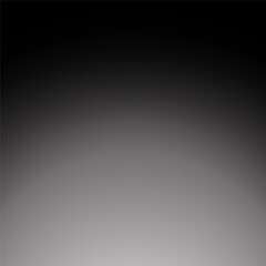 Gradient black background. Upper black light. Smooth color transition. Abstract vector art.
