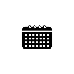 abstract calendar design icons