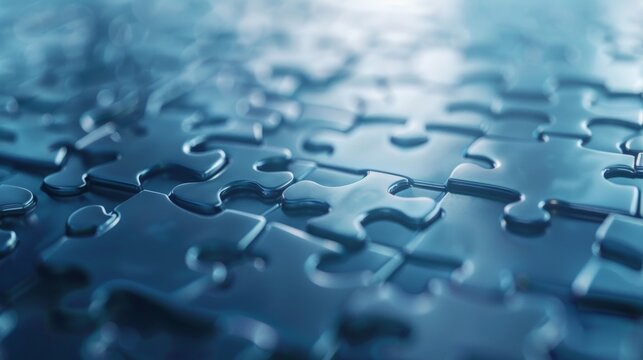 Close-up of a computer solving a complex puzzle for Proof of Work