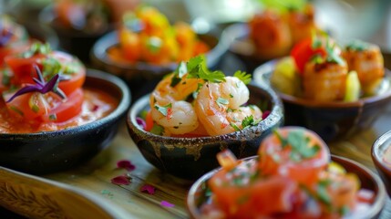 A tapas night with a tropical twist the perfect combination of small plates and big flavors.