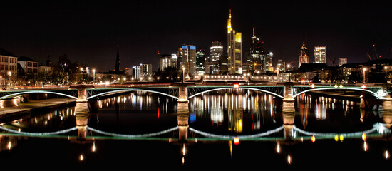 Obraz premium city at night