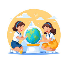 Healthcare Workers Collaborating On Community Health Activities