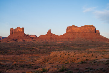 Beautiful forest gump point in Monument Valley