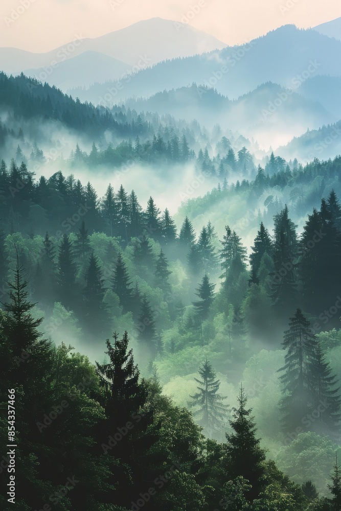 Canvas Prints a beautiful field of flowers with a mountain in the background