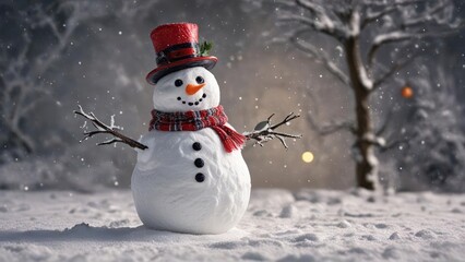 the best a snowman merry christmas