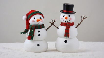 Obraz premium the best a snowman merry christmas