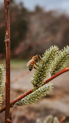 Bee on flower