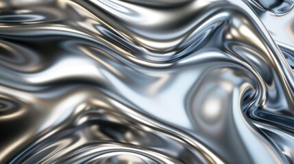 Background with metallic sheen made of stainless steel