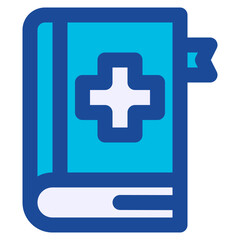 Obraz premium medical book icon