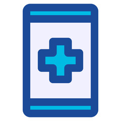 Obraz premium medical app icon