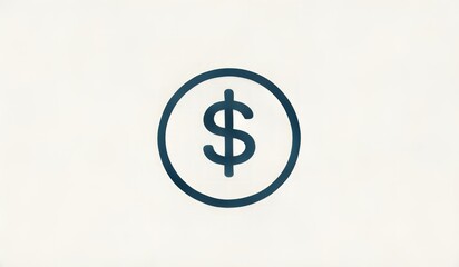 Obraz premium dollar icon