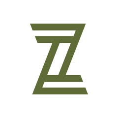 Monogram Z. Design vector Z logo. Monogram initial letter mark Z logo design. Monogram design vector logo. Monogram initial letter mark Z logo design. Simple Z monogram. Monogram Z design logo