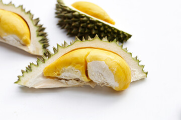 Ripe durian fruit, Thai tropical fruit