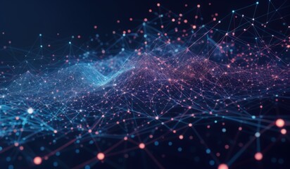 Obraz premium cyber networks digital tech, visualization power AI, holograms cyber save your data, 