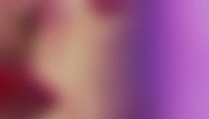 Vibrant color gradient grainy texture background purple magenta abstract color shape black backdrop, noisy banner header poster design