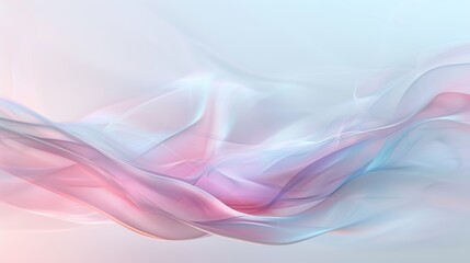 Abstract background with flowing pastel colors, creating a soft and ethereal visual.