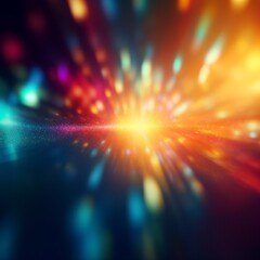 abstract background with bokeh