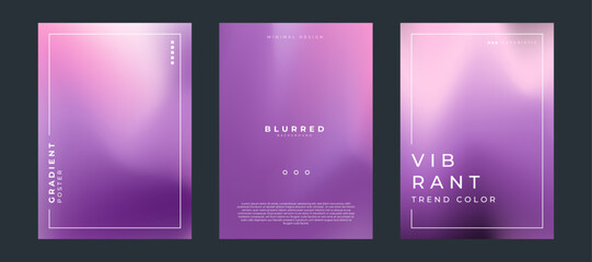 Abstract background with colorful blurred gradients