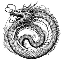 dragon tattoo design