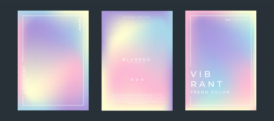 Fototapeta premium Abstract colorful blurred background